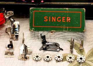   SINGER FEATHERWEIGHT Sewing Machine ~ 221 ~ Bear Artist Owner  