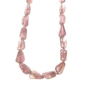   Necklace 05 Purple Tumbled Gemstone Crystal Healing 17 Jewelry