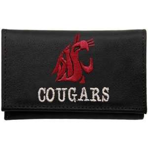  Washington State Cougars Embroidered Trifold Wallet 