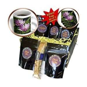   Lavender Flowers Textured   Coffee Gift Baskets   Coffee Gift Basket