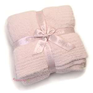  Barefoot Dreams Bamboo Chic Throw Blanket   Pink