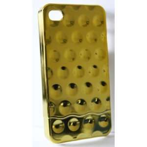  Bubble Slider iPhone 4 Case   GOLD Cell Phones 