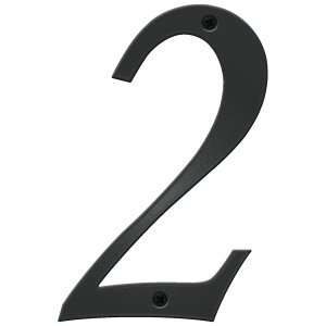  Blink Corsica House Numbers in Black   2 Sports 