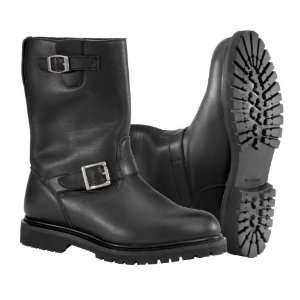 River Road Mens 10 Boulevard Waterproof Slip Resistant Leather Boots 