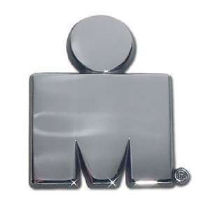 Ironman M Dot Logo Distance Acomplished Chrome Plated Premium Metal 