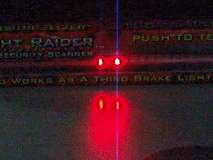 Night Raider LED Dual Hood Scoop Scanner Light Bars  