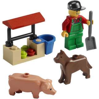 Lego 7566 City Farmer Animals Pig Dog 145 pcs  