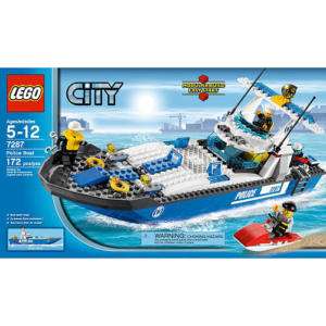Lego City Police Boat 7287  