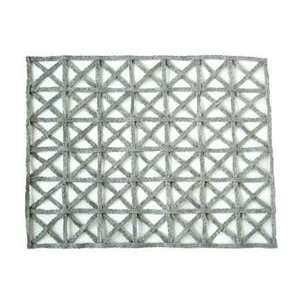  Dransfield and Ross Metallic Painted Lattice Placemat 