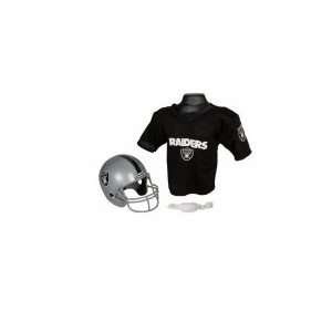  Oakland Raiders NFL Jersey and Helmet Set Sports 