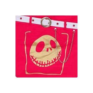   The Nightmare Before Christmas Gold Pink Tote Handbag 