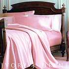   Silk Satin QUEEN SIZE Bed Sheet Set Luxury Hot Hotel Bedding Linen