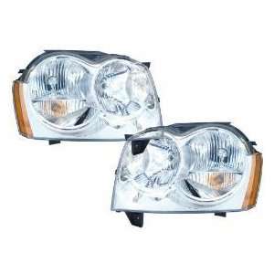   Cherokee Headlights OE Style Replacement Headlamps Driver/Passenge