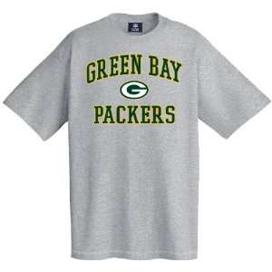  Green Bay Packers Heart & Soul NFL Grey T Shirt Sports 