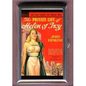  HELEN OF TROY PULP NOVEL Coin, Mint or Pill Box Made in 