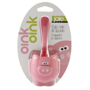  MSC Joie Oink Oink Egg Cup and Spoon