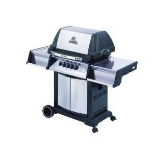   Propane Gas Grill with Side Burner, Rear Rotisserie and Rotisserie Kit