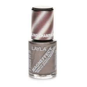 Layla Magneffect Magnetic Effect Nail Polish, Sparkling Champagne, .33 