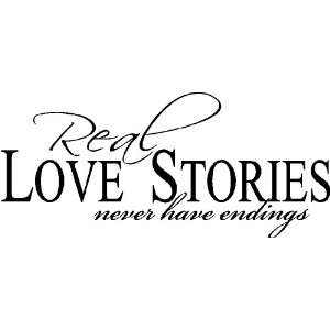  REAL LOVE STORIESWALL SAYINGS WORDS QUOTES LETTERING 