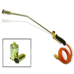 Propane Torch w/2 Extra Nozzle Ice Melter Weed Burner  