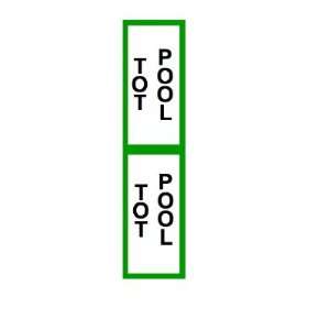  Tot Pool Name Label L3536 12 Patio, Lawn & Garden