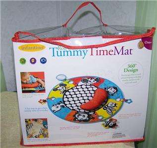 Infantino *Roll a Round Tummy Time Mat New  