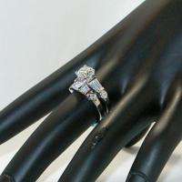 NEW Womens Multiple cut Promise/Wedding RINGS SET sz 8  