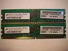 2GB Micron IBM FRU 38L5915 2x 1GB DDR2 400 pc2 3200 ECC