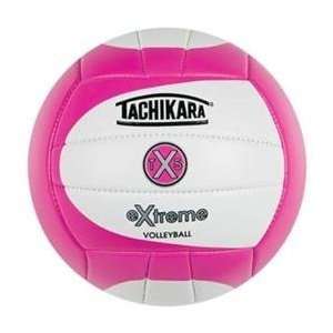   Extreme Indoor Outdoor Volleyball   Hot Pink White