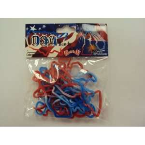  Red, Whit and Blue Tye Dye USA Bands Toys & Games