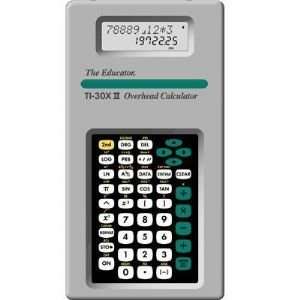  TI 30X IIS Overhead Calculator Electronics