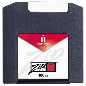  Iomega Zip Disk 100MB 3pk Sleeve PC/Mac Electronics