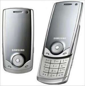 NEW UNLOCKED SAMSUNG U700 MOBILE CELL PHONE SILVER 2C  