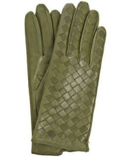 All Gloves cactus basketwoven leather gloves  