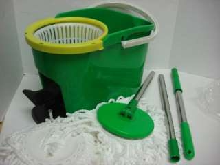 Easy life 360° Spin Rotate Magic Mop & Bucket & 2 Heads  