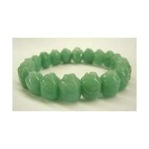  Green Jade Pig Bracelet 