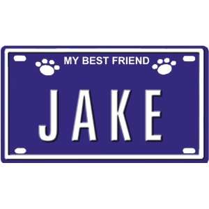  JAKE Dog Name Plate for Dog House. Over 400 Names 