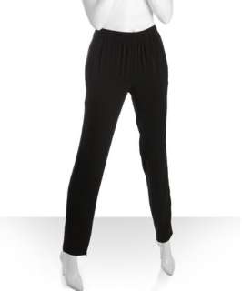 black pleated Charlie harem pants