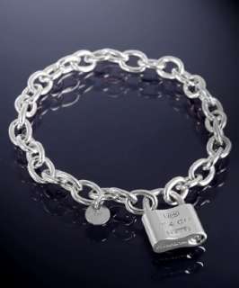 Tiffany & Co. Tiffany & Co. 1837 silver padlock charm bracelet 