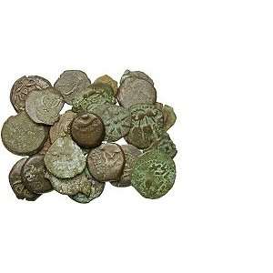   of 25 Ancient Jewish Bronze Coins, c. 104 B.C.   70 A.D. Toys & Games
