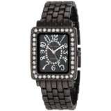 TechnoMarine Womens 309001 BlackSnow Mini Black Ceramic Stainless 