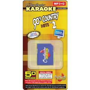 Chartbuster Karaoke   50 Gs on SD Card   CB5033 The Greatest Songs 