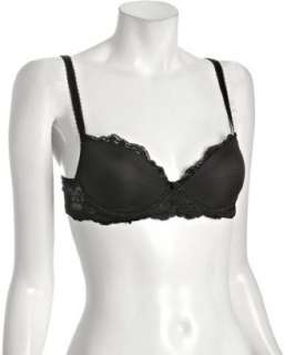 Le Mystere black Francesca hybrid demi bra  