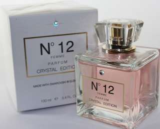 NO 12 FEMME CRYSTAL EDITION BY JACQUES BATTINI 3.4 OZ EDP SPRAY FOR 