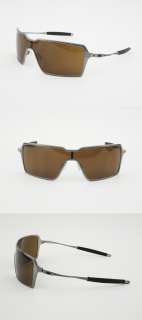 New Mens Oakley Sunglasses Probation Brushed Chrome Dark Bronze oo4041 