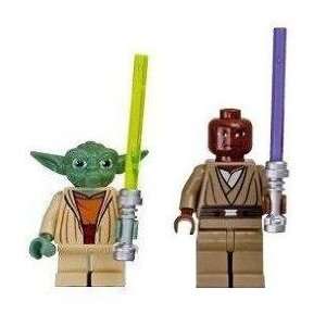  Yoda & Mace Windu (Loose) Lego Star Wars Clone Wars 