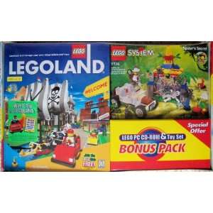  LEGO PC CD ROM Bonus Pack LEGOLAND Theme Park Video Game 