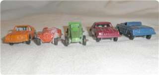 Car Tootsie Auto Collection including an Early MG  