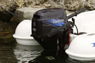 2012 Tohatsu 8 hp Four Stroke Outboard