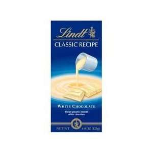 Lindt Classic Recipe White Chocolate Bar   Pack of 3  